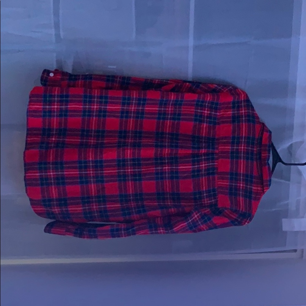 A plaid flannel - Picture 2 of 2